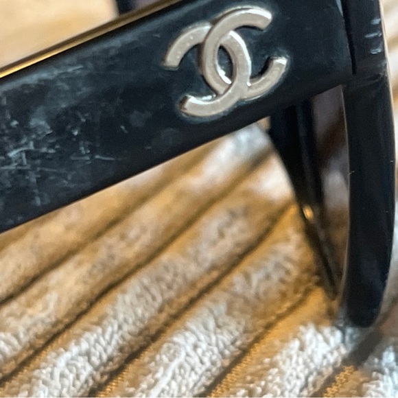 CHANEL Polarized Square CC Sunglasses 5380 Black - Picture 6 of 9